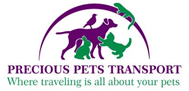 Precious Pets Transport logo